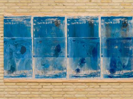 Mette Winckelmann, Disturbing Blue, Terazzo